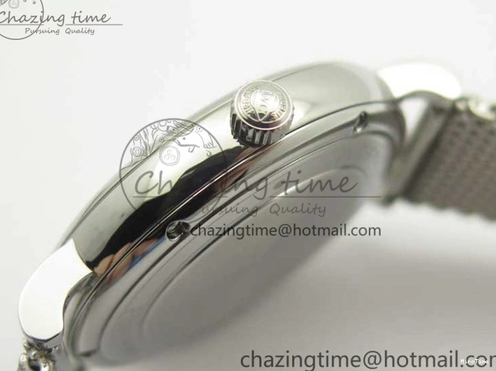 MIROTIME 0701 Breathable Portofino IW356501 SS V3 MK 1:1 Best Edition White Dial Gold Markers On SS Mesh Bracelet MIYOTA 7197